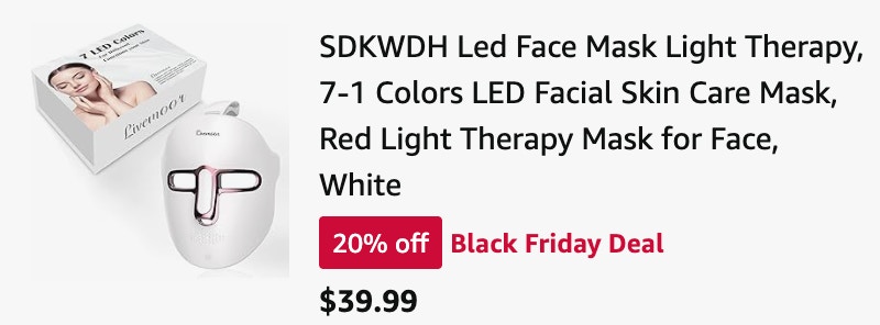 LED light therapy mask