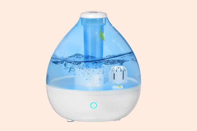 Cool Mist Humidifier, Only $22 on Amazon card image