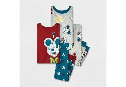 Mickey Mouse Toddler Pajama Set