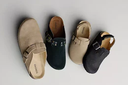 Kohl's Suede Clogs