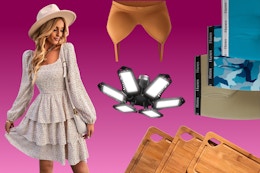 Apparel, cutting board set, bra and boxer briefs