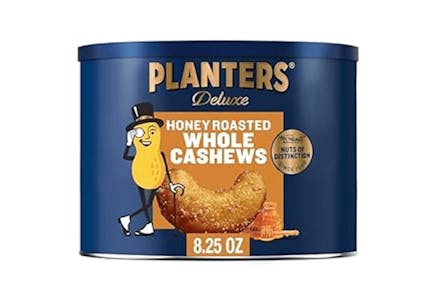 Planters Honey Roasted Whole Cashews