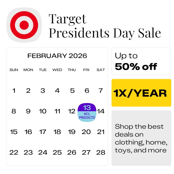 Target Presidents Day Sale — February 2026