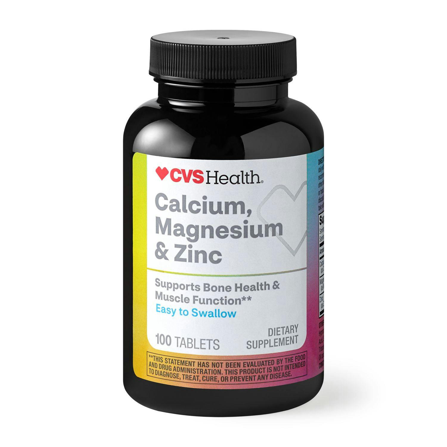 2 CVS Calcium, Magnesium & Zinc Bottles