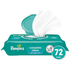 2 Pampers Baby Wipe Packs