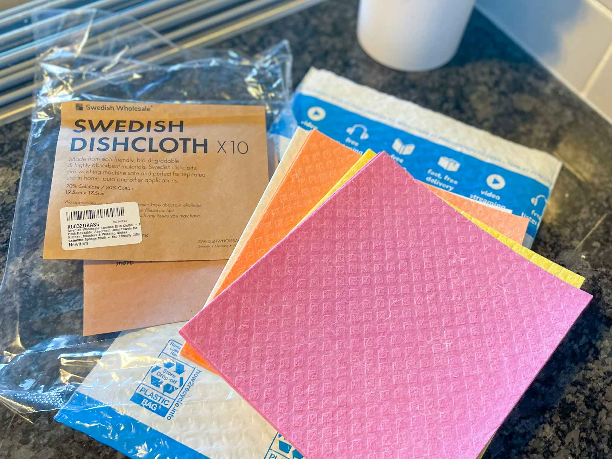 Swedish Dishcloths 10-Pack, Just $5.84 With New Amazon Code