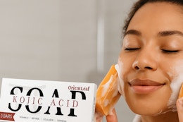 Kojic Acid Turmeric Soap 3-Pack, as Low as $3.39 on Amazon card image