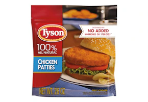 2 Tyson Chicken Patties