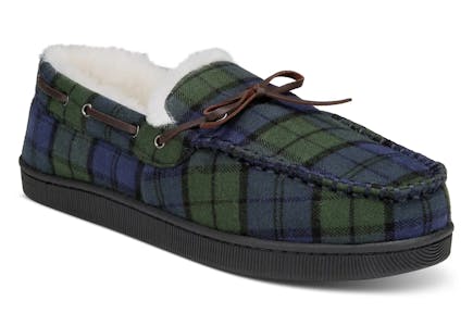 Club Room Men's Moccasin Slippers