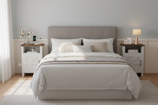 home depot farmhouse nightstands