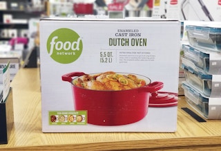 kohls food network cast iron dutch oven 111218a