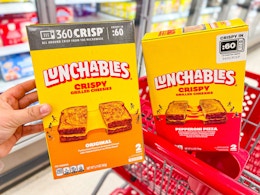 Get 2 Lunchables Grilled Cheesies Meals for $6.65 at Target (No Coupons) card image