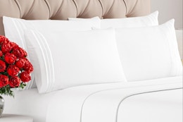 Amazon's Choice Bed Sheets Are 50% Off Right Now — Pay $19.99 for the Set card image