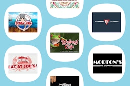 $50 Dining Gift Cards for $38: Rainforest Cafe, BJ's Brewhouse, and More card image