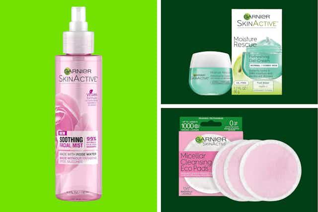 BOGO 50% Off Garnier Skincare — As Low as $9.86 on Amazon card image