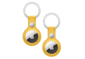 Apple AirTag Leather Key Ring