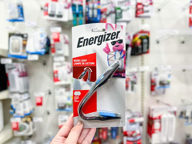 Energizer LED Clip Book Light, Only $3.79 at Target  card image