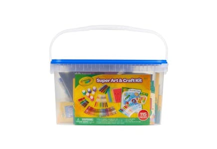 Crayola Kids' Super Art and Craft Set