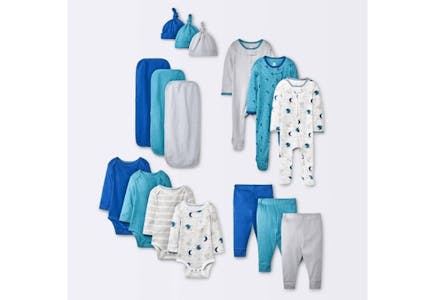Cloud Island Baby Layette Set