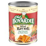 5 Chef Boyardee Mini Ravioli Cans