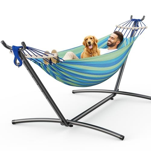 Double Hammock with Stand