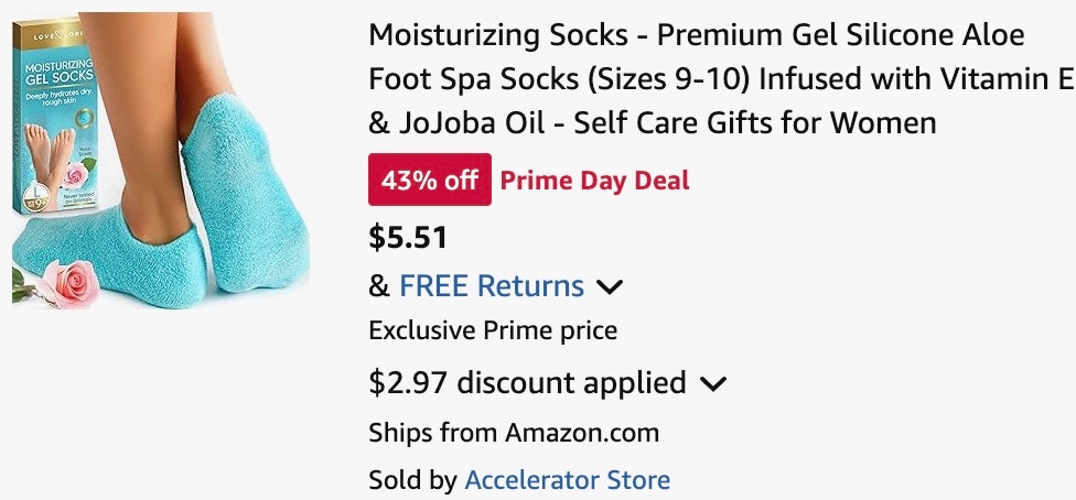 amazon-gel-socks-cart