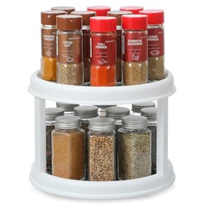 2-Tier Lazy Susan Spice Organizer