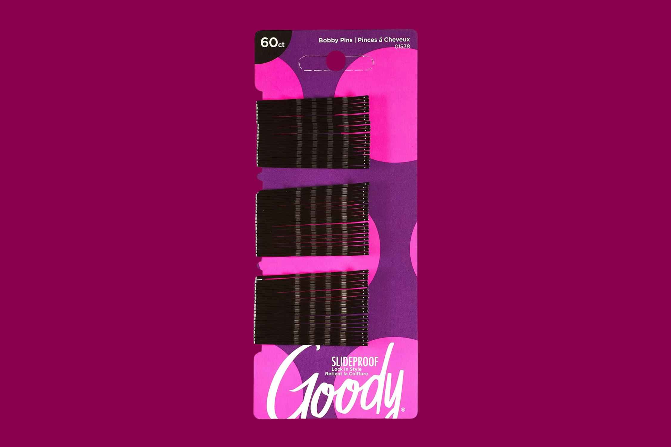 Goody SlideProof Bobby Pins 60-Pack, Only $1 on Amazon