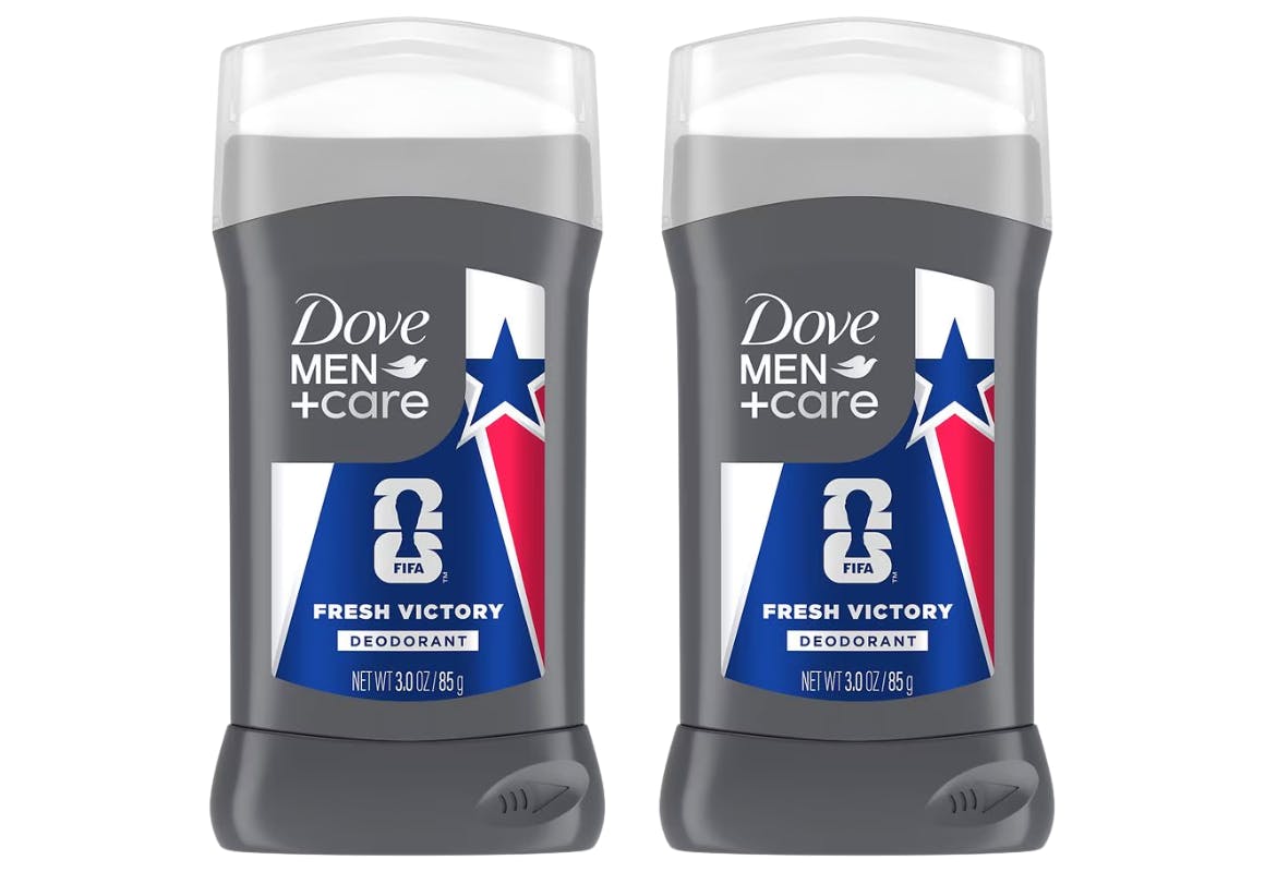 2 Dove Men+Care Deodorant Sticks