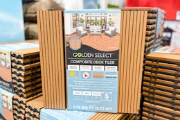 New 8-Pack Deck Tiles, Just $24.99 at Costco card image