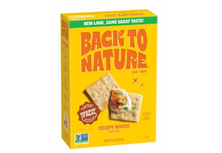 Back to Nature Crackers Box