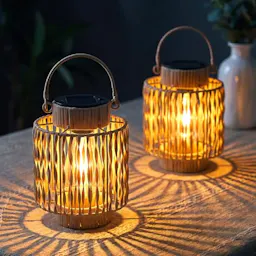 Solar Lanterns 2-Pack