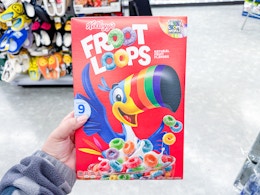 Froot Loops Cereal: Get 3 for $1.50 Each at Walgreens card image