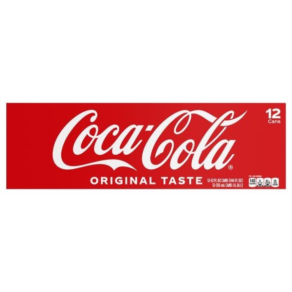 4 Coca-Cola Soda 12-Packs