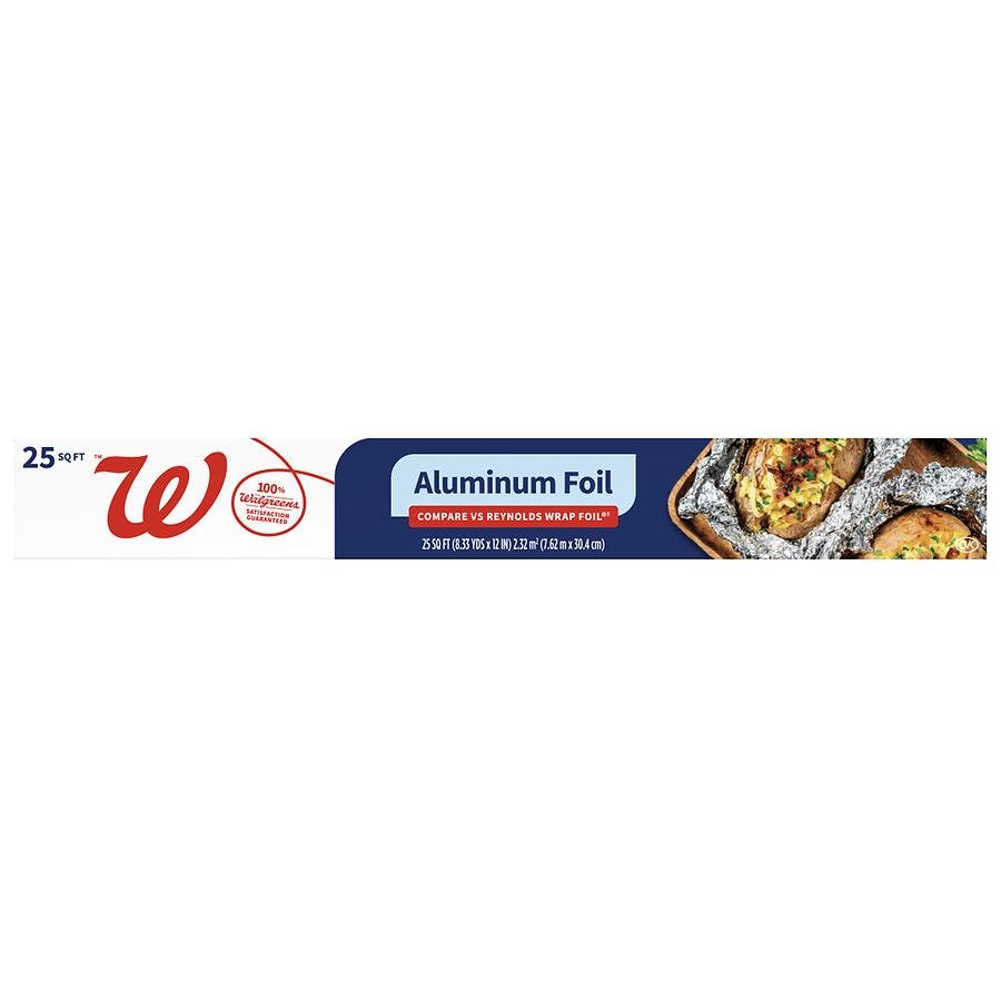 2 Walgreens Aluminum Foil Packs