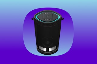 a portable speaker