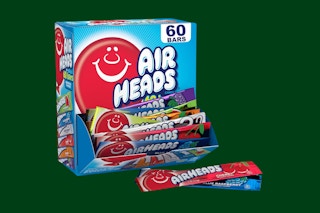 a box of airhead candy bars
