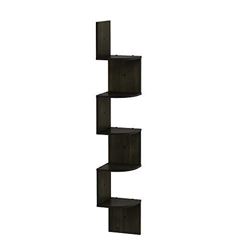 Furinno Floating Corner Shelf