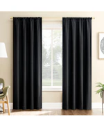 Karina Textured Blackout Curtain Panel