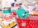 keurig k-mini mate sitting on a target cart