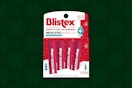 a pack of blistex peppermint lip balm