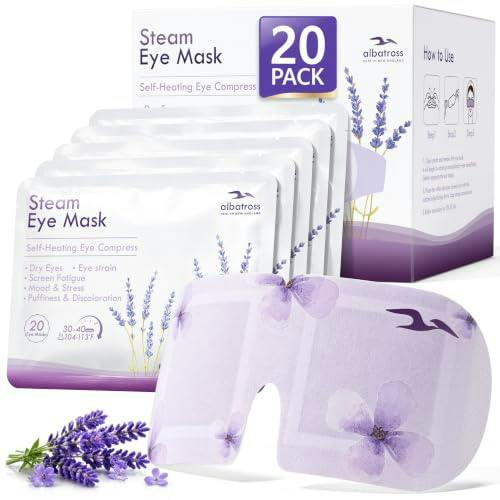 Steam-Heated Eye Mask 20-Pack