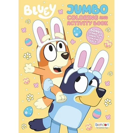 Bluey Easter Coloring Book