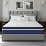 Plush Gel Memory Hybrid Mattress