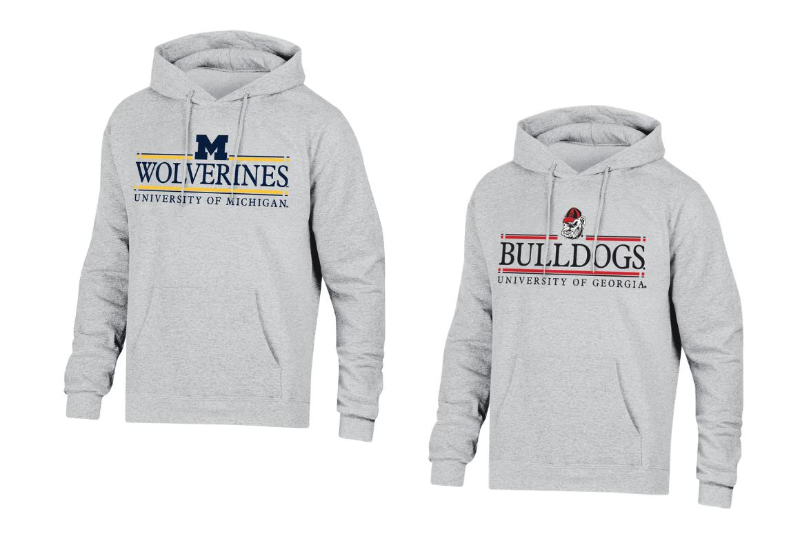 Men's NCAA Team Fleece Hoodie