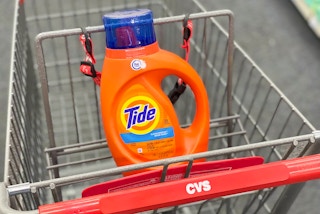 tide liquid laundry detergent in cvs cart