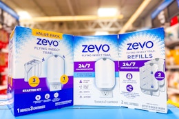 Zevo Flying Insect Traps and Refills, Starting at $6.64 at Walmart & Target card image
