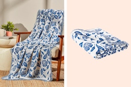 Mainstays x Becky G. Throw Blankets, Now $10 at Walmart (Was $15) card image