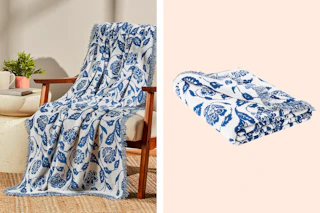 Walmart Mainstays by Becky G. throw blanket
