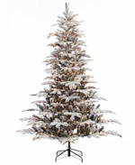 Puleo International Pre-Lit Fir Tree